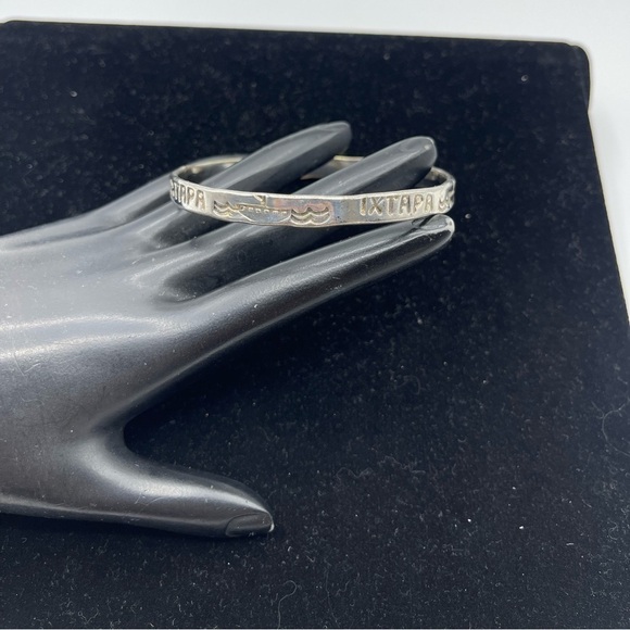 Sterling Silver 925 Costume Made Ixtapa Bracelet - Picture 4 of 4